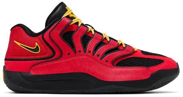 Nike KD 18 ‘Air Bakin’ 2025 Fire Red & Black Zoom Air Basketball Shoes