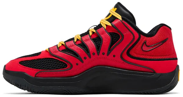 Nike KD 18 ‘Air Bakin’ 2025 Fire Red & Black Zoom Air Basketball Shoes