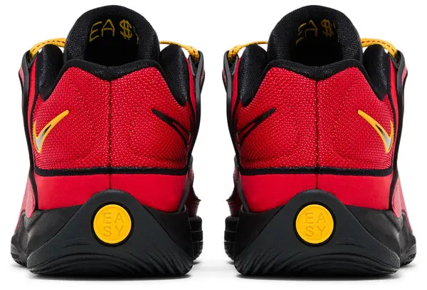 Nike KD 18 ‘Air Bakin’ 2025 Fire Red & Black Zoom Air Basketball Shoes