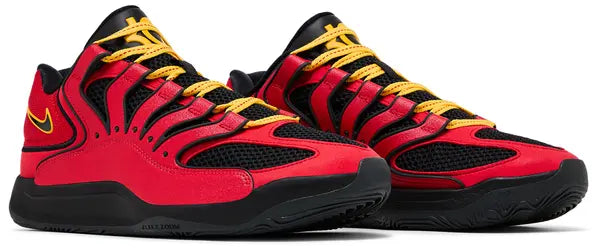 Nike KD 18 ‘Air Bakin’ 2025 Fire Red & Black Zoom Air Basketball Shoes