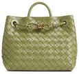 Bottega Veneta Small Andiamo Bag 'Matcha' Shoulder Bag