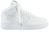 Louis Vuitton x Air Force 1 Mid 'Triple White' Sneakers for Unisex