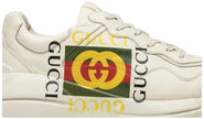 Gucci Rhython Leather Sneaker 'Square Logo' Sneakers for Men