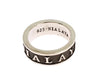 Nialaya Elegant Silver and Black Men's Sterling Ring