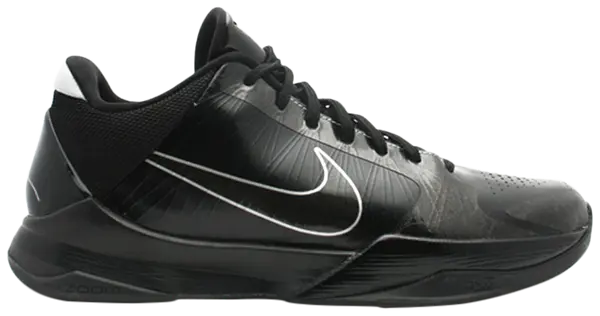 Zoom Kobe 5 'Black Out' Sneakers for Men
