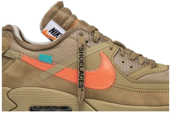 Off-White x Air Max 90 'Desert Ore' Sneakers for Men