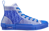 Dior B23 High 'Dior Oblique - Blue' Sneakers for Men