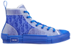 Dior B23 High 'Dior Oblique - Blue' Sneakers for Men