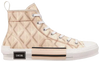 Dior B23 High 'CD Diamond - Beige' Sneakers for Men