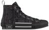 Dior B23 High 'Maxi Dior Oblique - Black' Sneakers for Men