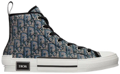 Dior B23 High 'Dior Oblique Strass - Blue' Sneakers for Men