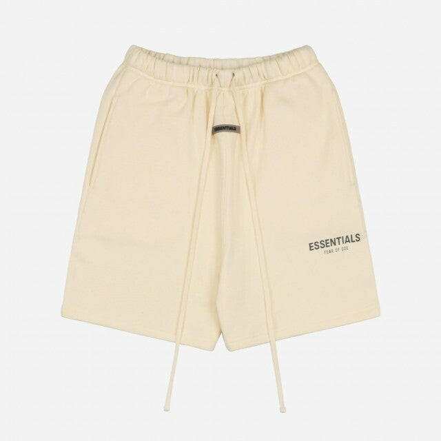 Fear Of God Essential 2021 Spring-Summer Cream Shorts Apparel Collection - GENUINE AUTHENTIC BRAND LLC  