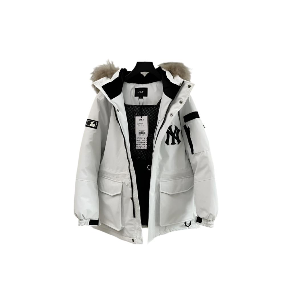 MLB White Down Jacket