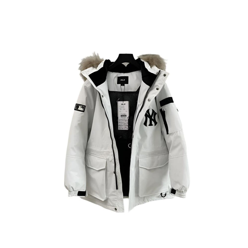MLB White Down Jacket