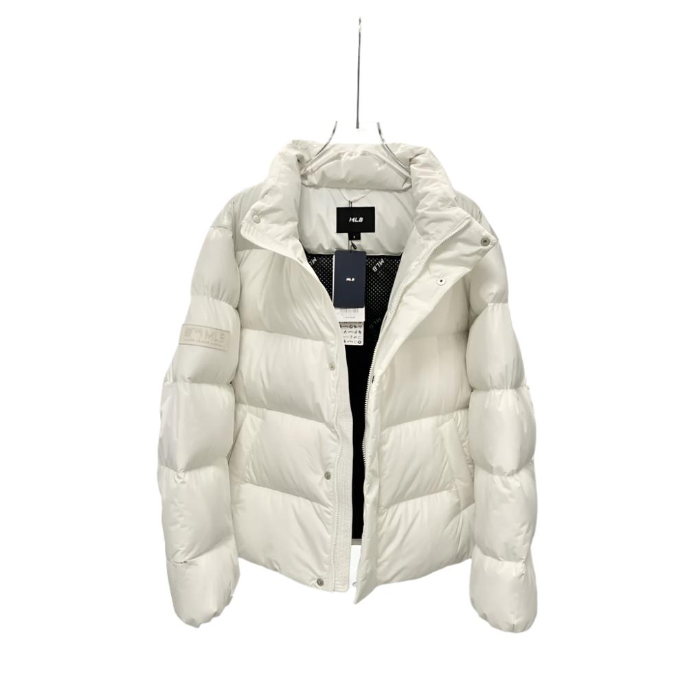 MLB White Puffer Down Jacket