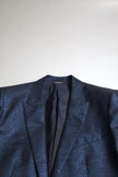 Dolce & Gabbana Metallic Blue Martini Slim Fit Suit