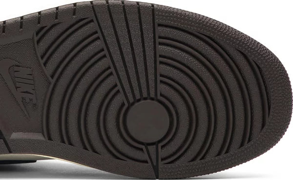 Travis Scott x Air Jordan 1 Retro High OG SP Sail Dark 'Mocha' Sneakers for Men - GENUINE AUTHENTIC BRAND LLC  