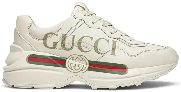 Gucci Wmns Rhyton Leather Sneaker 'Logo'