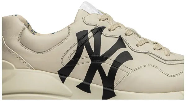 Gucci Rhyton Leather 'NY Yankees' Sneakers for Men