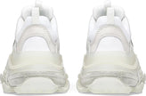 Balenciaga Triple S Clear Sole Triple White Wmns 'White Clear Sole' - GENUINE AUTHENTIC BRAND LLC  