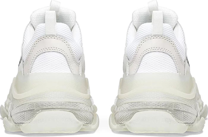 Balenciaga Triple S Clear Sole Triple White Wmns 'White Clear Sole' - GENUINE AUTHENTIC BRAND LLC  