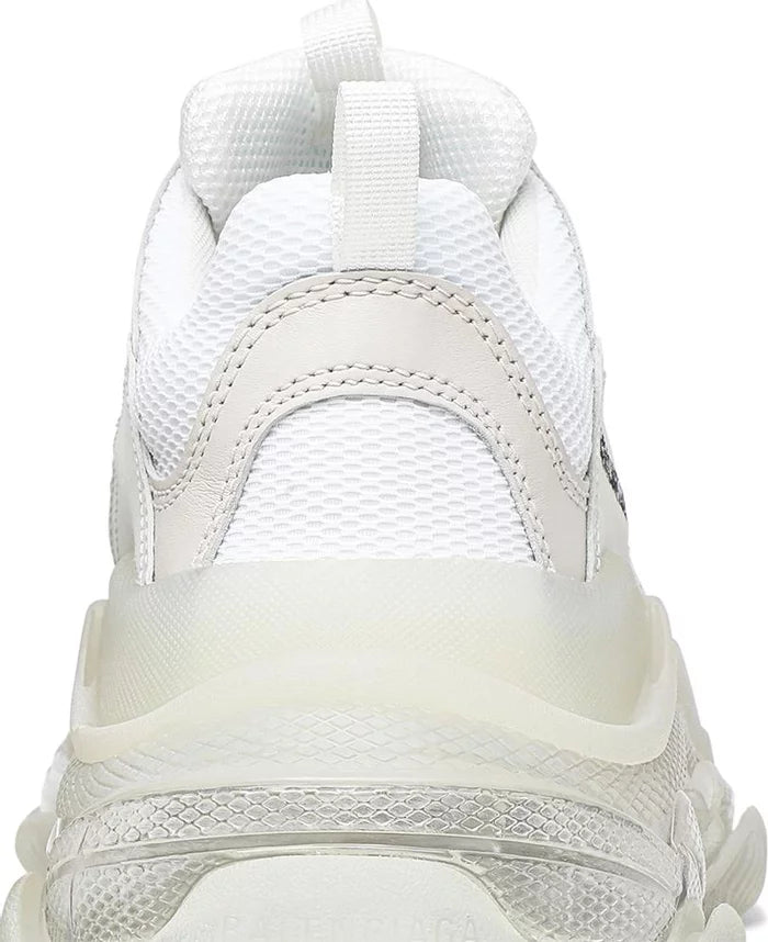 Balenciaga Triple S Clear Sole Triple White Wmns 'White Clear Sole' - GENUINE AUTHENTIC BRAND LLC  
