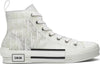Dior B23 High Top 'Dior Oblique 'White' Sneakers - GENUINE AUTHENTIC BRAND LLC  