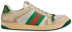 Gucci Screener Distressed 'Green Orange' for Men