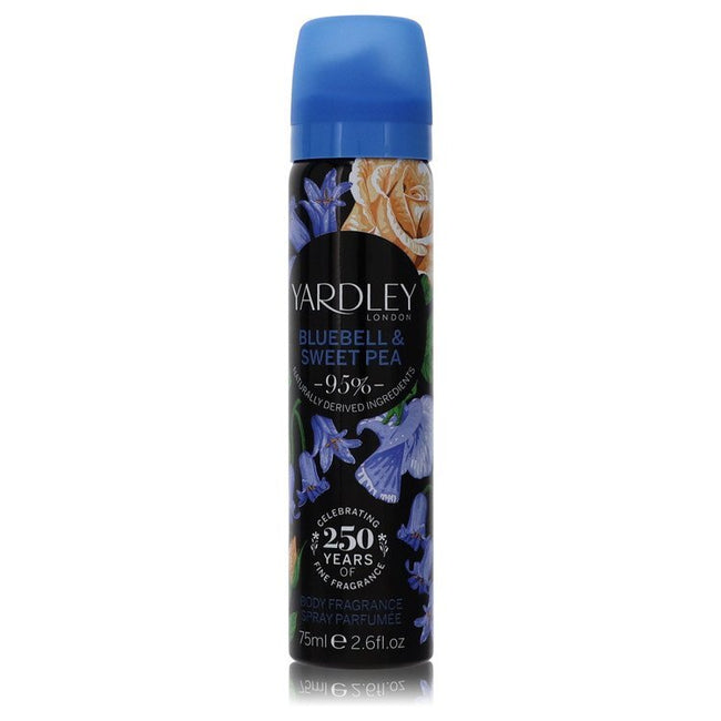 Yardley Bluebell & Sweet Pea by Yardley London Body Fragrance Spray 2.6 oz (Women)