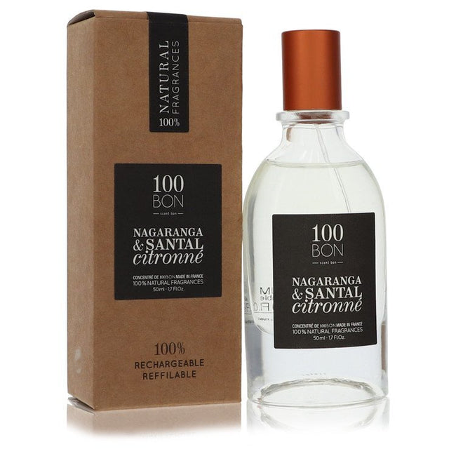 100 Bon Nagaranga & Santal Citronne by 100 Bon Concentree De Parfum Spray (Unisex Refillable) 1.7 oz (Men)