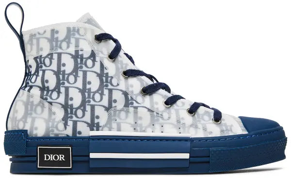 Dior B23 High 'Blue White' Sneakers