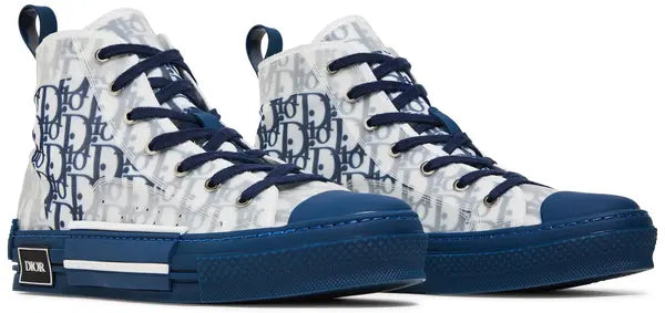 Dior B23 High 'Blue White' Sneakers