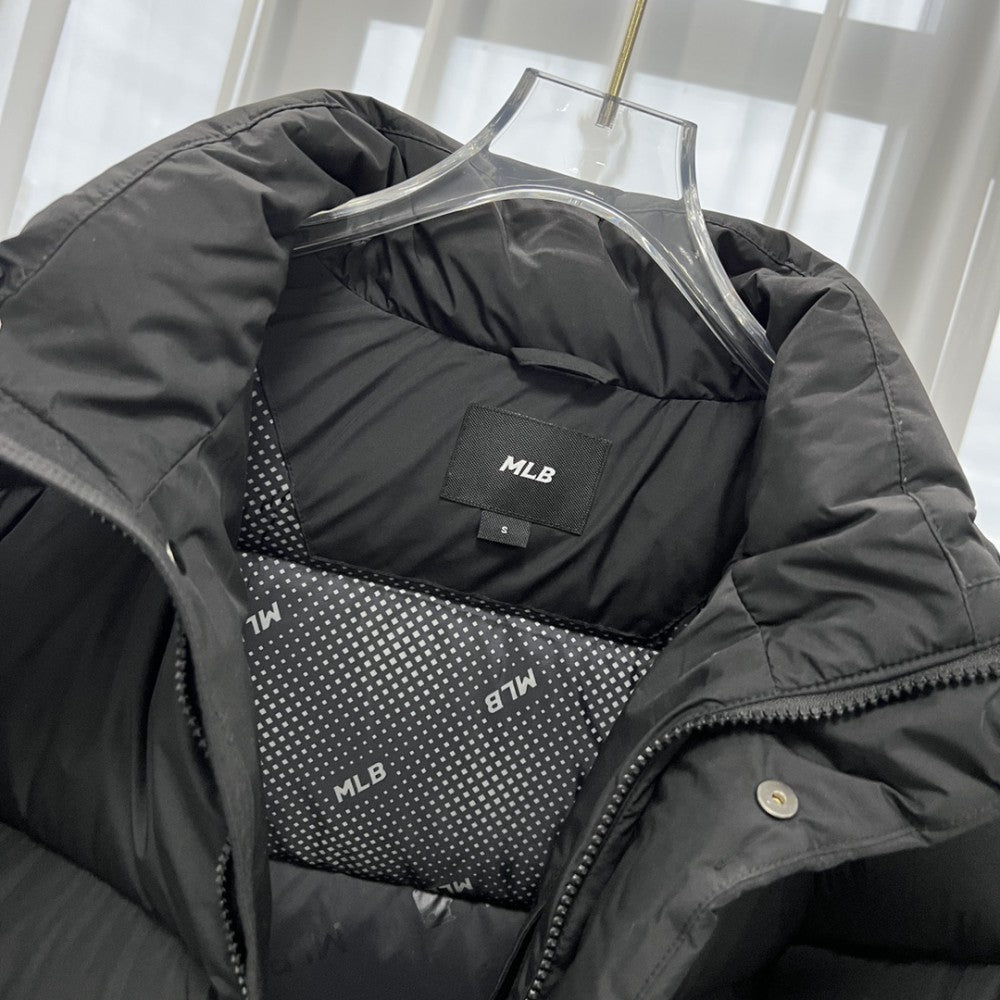 MLB Black Puffer Down Jacket