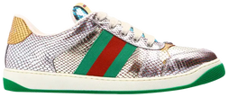 Gucci Screener 'Metallic Python' Sneakers for Men