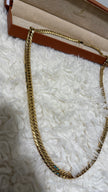 18Karat 100 Gram Gold Chain Necklace 24” M LINK MADE IN JAPAN