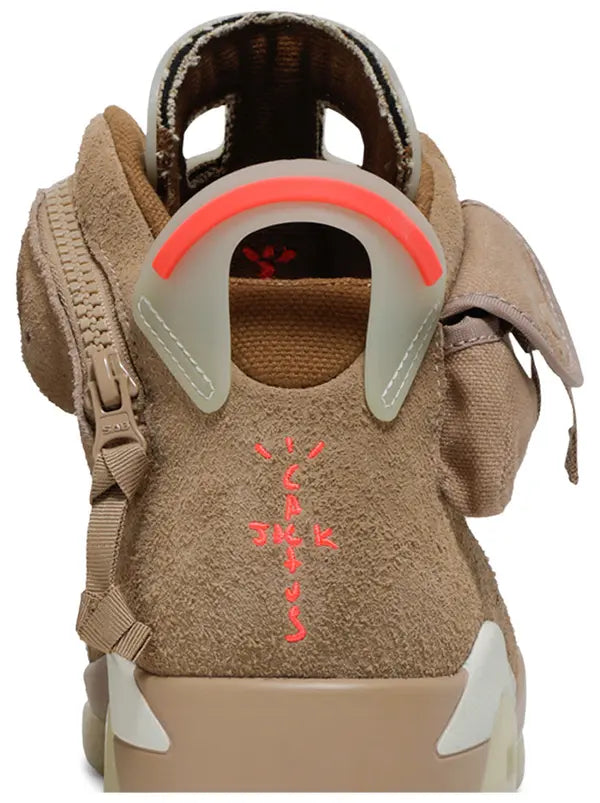 Travis Scott x Air Jordan 6 Retro 'British Khaki'