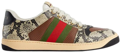 Gucci Screener 'Python Print' Sneakers for Men