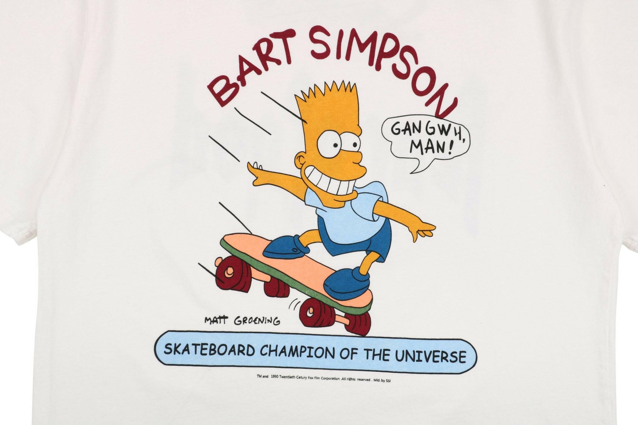 FEAR OF GOD ESSENTIALS X BART SIMPSON T-SHIRT 2019 SPRING-SUMMER APPAREL COLLECTION - GENUINE AUTHENTIC BRAND LLC  