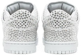 Cactus Plant Flea Market x Swarovski x Dunk Low 'Pure Platinum' Sneakers for Unisex