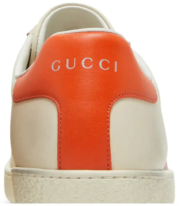 Disney x Gucci Wmns Ace Low 'Mickey Mouse - Ivory' Cream Leather Sneaker