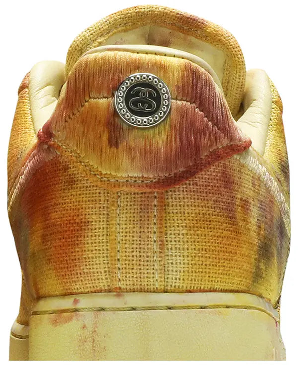 Stussy x Lookout & Wonderland x Air Force 1 Low 'Hand Dyed - Los Angeles' 2021 Sneakers for Unisex