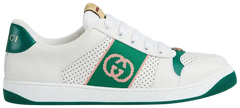Gucci Screener 'Interlocking G - White Green' Sneakers for Men