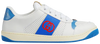 Gucci Screener 'Interlocking G - White Blue' Sneakers for Men