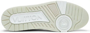 Louis Vuitton Trainer Low 'White' Monochrome Leather Sneaker