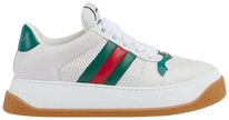 Gucci Web Screener 'White Green Red' Sneakers for Men