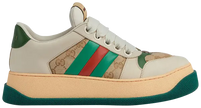 Gucci Screener 'GG Motif - Beige Green' Sneakers for Men