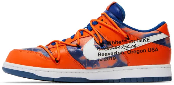 Off-White x Futura x Dunk Low 'Mets' Sneakers for Men