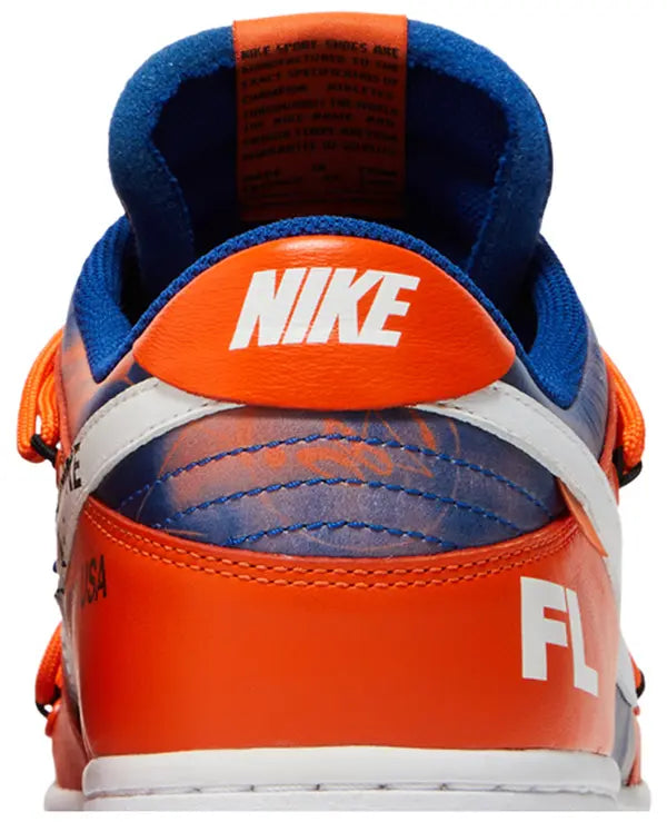 Off-White x Futura x Dunk Low 'Mets' Sneakers for Men