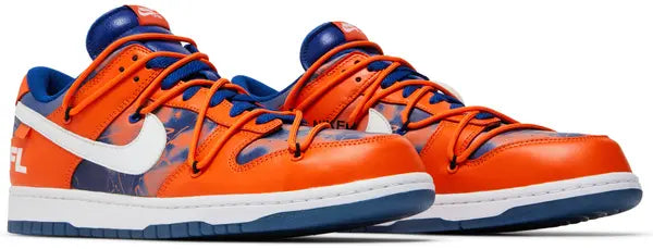 Off-White x Futura x Dunk Low 'Mets' Sneakers for Men