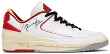 Off-White x Air Jordan 2 Retro Low SP 'White Varsity Red' Sneakers for Unisex